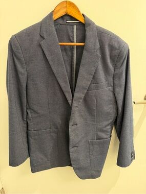 Old Navy Men's Charcoal Gray Sport Coat - Single-Breasted
